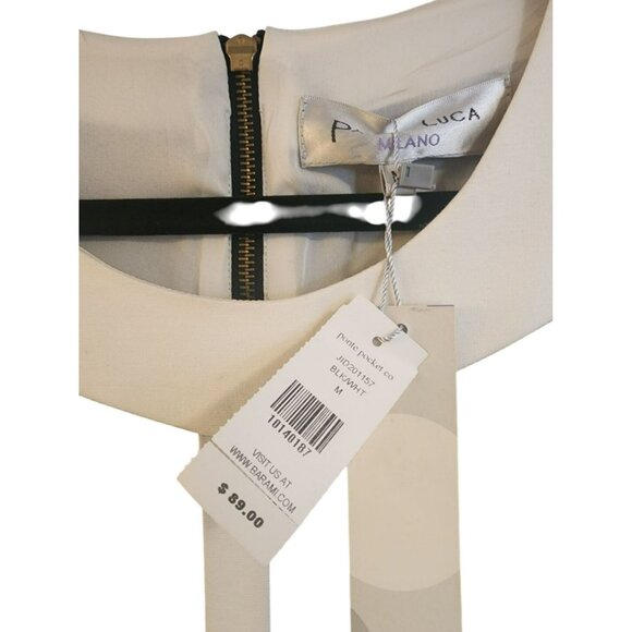 Patrizia Luca Milano Womens Colorblock Sleeveless Dress M - Picture 4 of 5